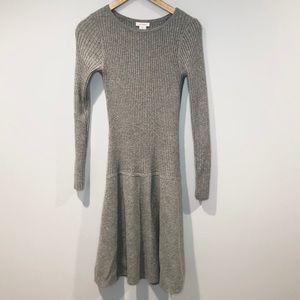 Sundance Tierney Merino Wool Sweater Dress Ribbed